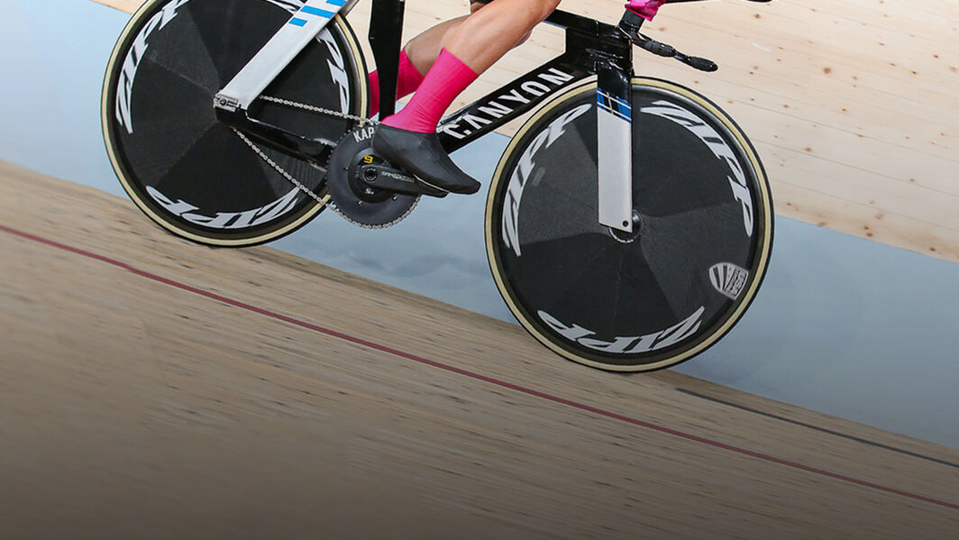Track Cycling bikes are customized